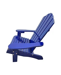 Simplie Fun Outdoor Or Indoor Wood Children Adirondack Chair