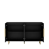 Streamdale Versatile Fluted Sideboard Art Deco meets Mid-Century Modern