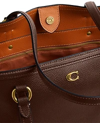 Coach Legacy Medium Pebble Leather Tote Bag