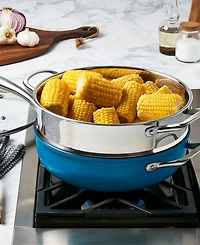 Denmark Tools for Cooks 3-Pc. Aluminum Favorite Saute Steamer Pan