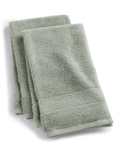 Oake Organic Cotton 2-Pk. Hand Towel, Exclusively at Macy's