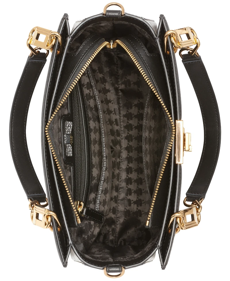 Karl Lagerfeld Paris Ivette Leather Satchel