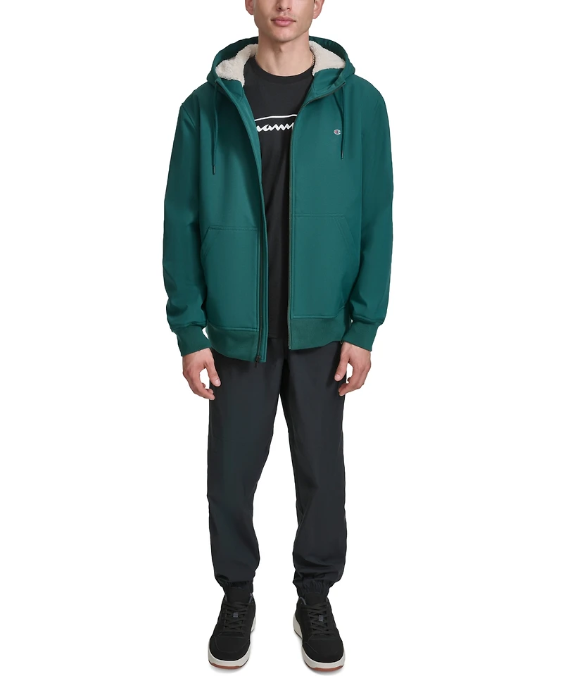 Champion Men's Sport Shell Hooded Zipper Jacket
