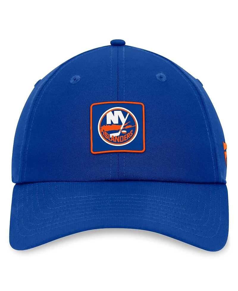 Fanatics Men's Royal New York Islanders Authentic Pro Rink Adjustable Hat