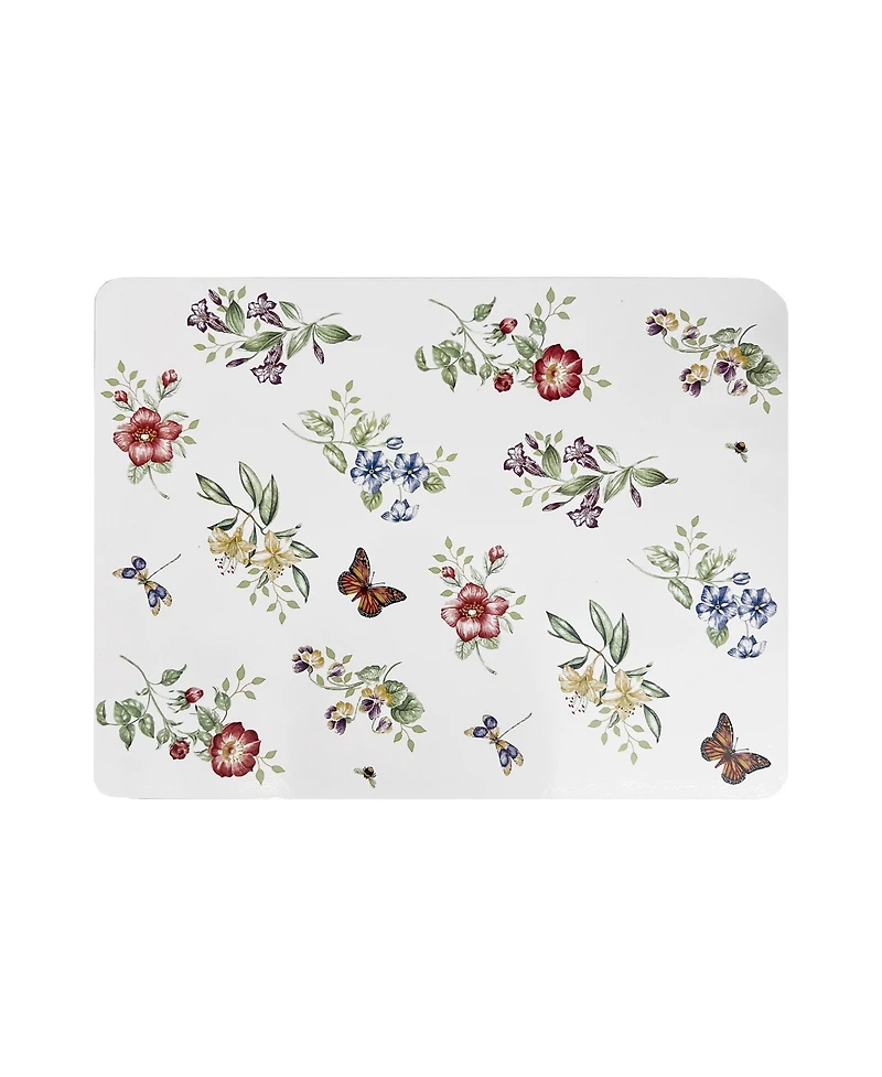 Lenox Butterfly Meadow All Over Cork Set of 4 Placemats