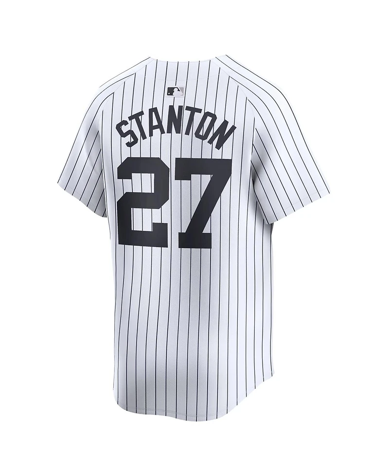 Nike Men's Giancarlo Stanton White New York Yankees Home Limited Player Jersey