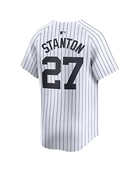 Nike Men's Giancarlo Stanton White New York Yankees Home Limited Player Jersey