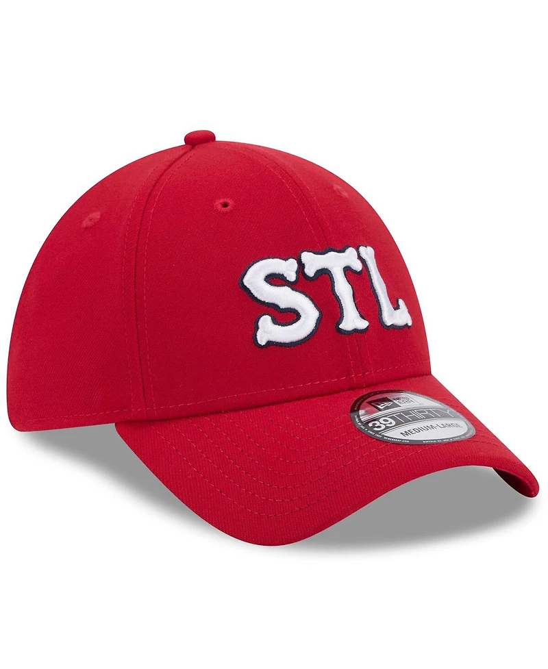 New Era Men's Red St. Louis Cardinals 2024 City Connect 39THIRTY Flex Hat