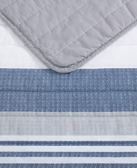 Nautica Fairwater Reversible 2 Piece Quilt Set, Twin