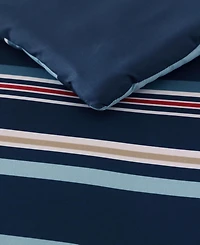 Nautica Colton Stripe 5 Piece Comforter Set