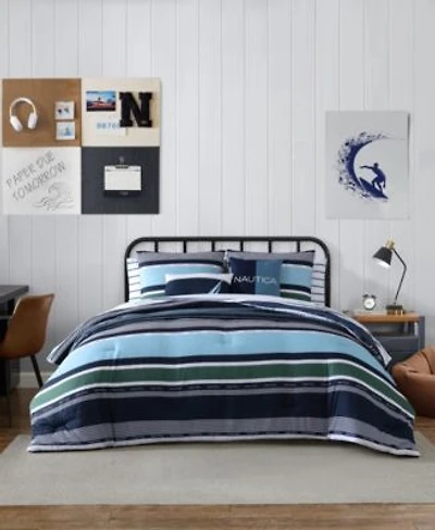 Nautica Elliot Stripe Comforter Sets