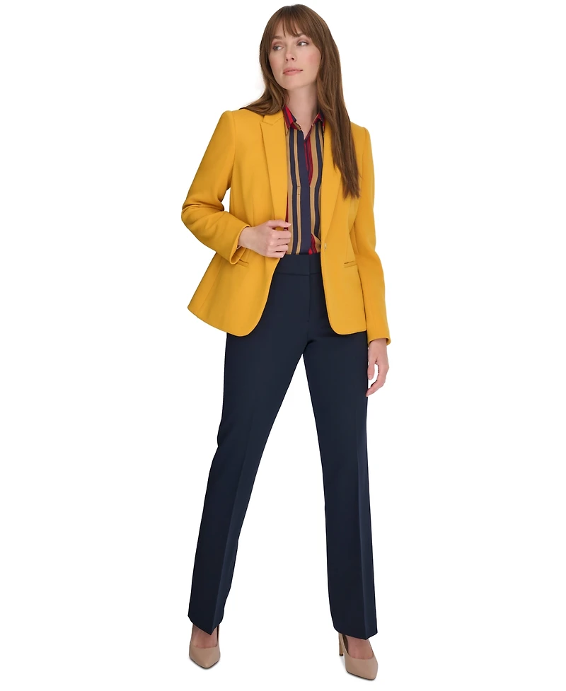 Tommy Hilfiger Women's One-Button Blazer