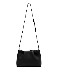 Esin Akan Midi Mayfair Leather Clutch Crossbody Bag