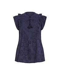 City Chic Plus Casey Top