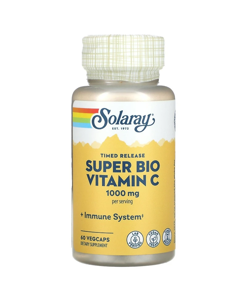 Solaray Super Bio Vitamin C Timed Release