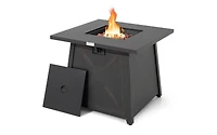 Slickblue 30 Inch Square Propane Gas Fire Table with Waterproof Cover