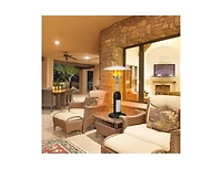 Slickblue 11 000BTU Portable Tabletop Patio Stainless Steel Standing Propane Heater