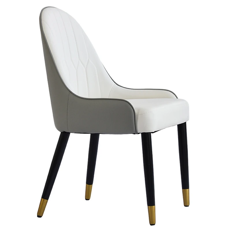 Simplie Fun Modern Upholstered Dining Chair with Space-Saving Design