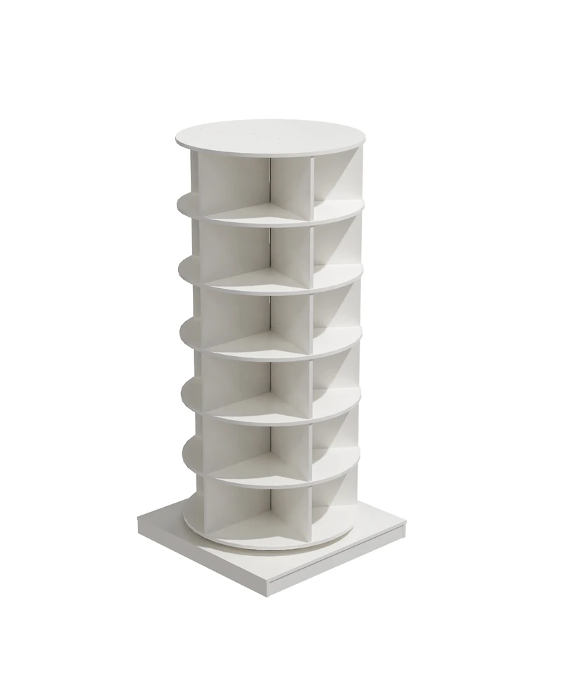 Simplie Fun 360 Rotating shoe cabinet 6 layers