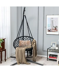 Slickblue Cushioned Hammock Swing Chair with Hanging Kit