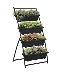 Streamdale Furniture 4-Tiered Vertical Garden Ergonomic, Space-Saving