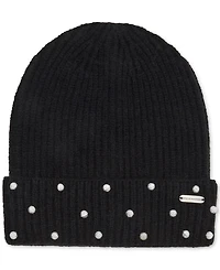 Steve Madden Women's Ballin' Embellished Beanie