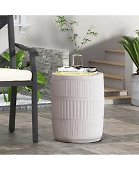Streamdale Modern Concrete Side Table Versatile, Sturdy, & Stylish