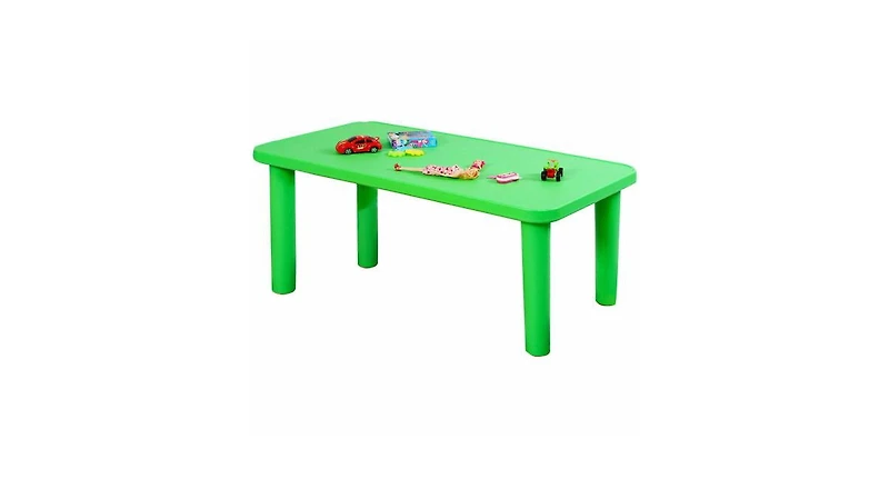 Slickblue Kids Portable Plastic Activity Table for Home and School