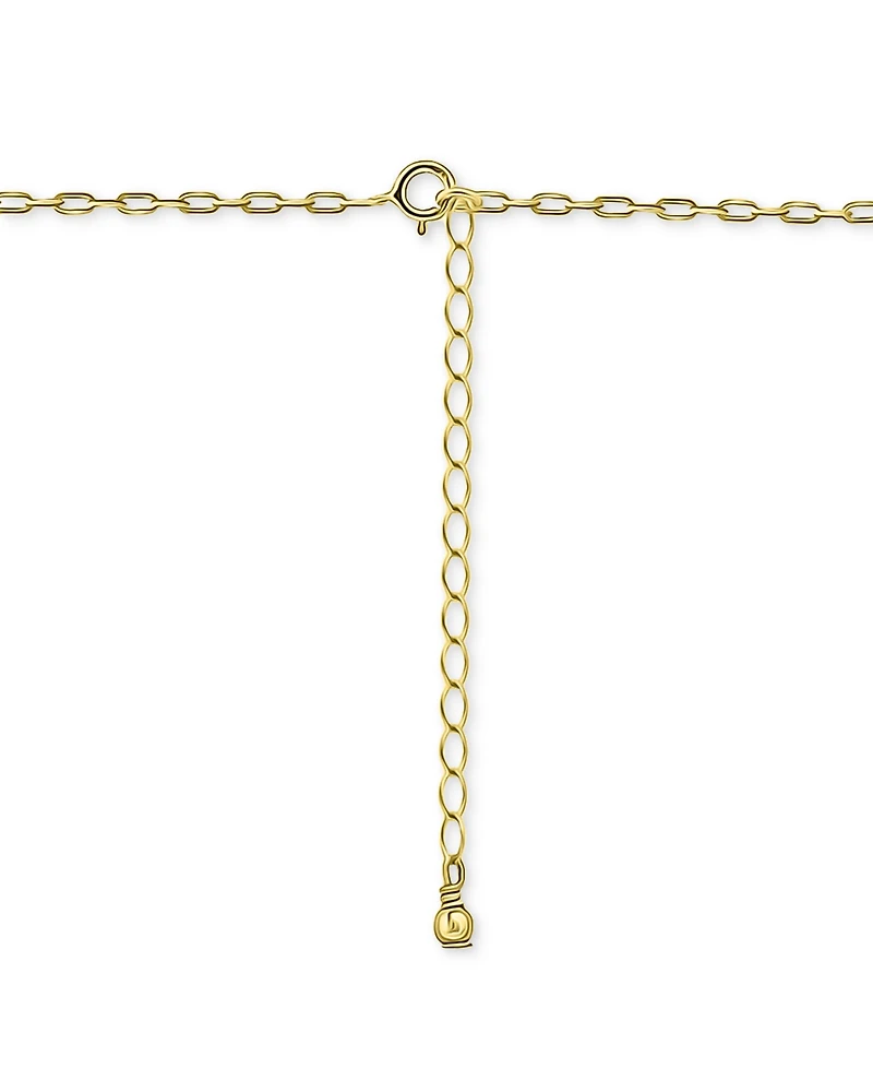 Giani Bernini Initial J Pendant Necklace in 18k Gold-Plated Sterling Silver, 16" + 2" extender, Created for Macy's
