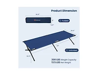 Slickblue Adults Kids Folding Camping Cot