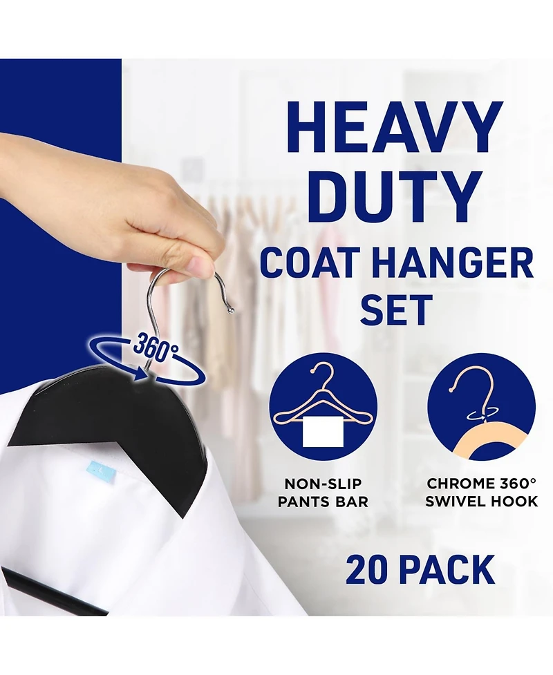 Lifemaster Wooden Hanger Set