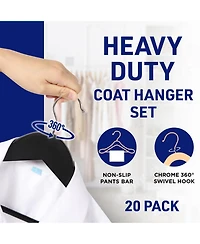 Lifemaster Wooden Hanger Set