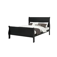Streamdale Louis Phillipe Queen Panel Sleigh Bed