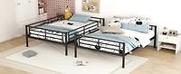 Streamdale Full Over Metal Bunk Bed, White