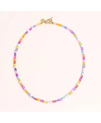 Limited Lusia Necklace - Rainbow - Silver