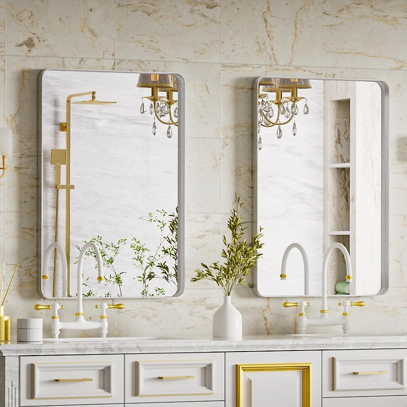 Homlux Rectangular Wall Mounted Mirror