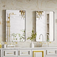 Homlux Rectangular Wall Mounted Mirror