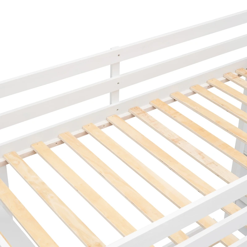Streamdale Versatile Bunk Bed with Storage and Shelves