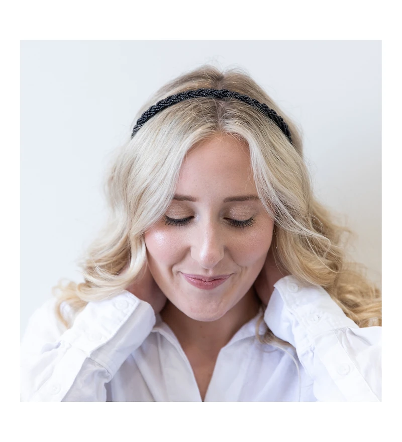 Women s Headband - Black Rush