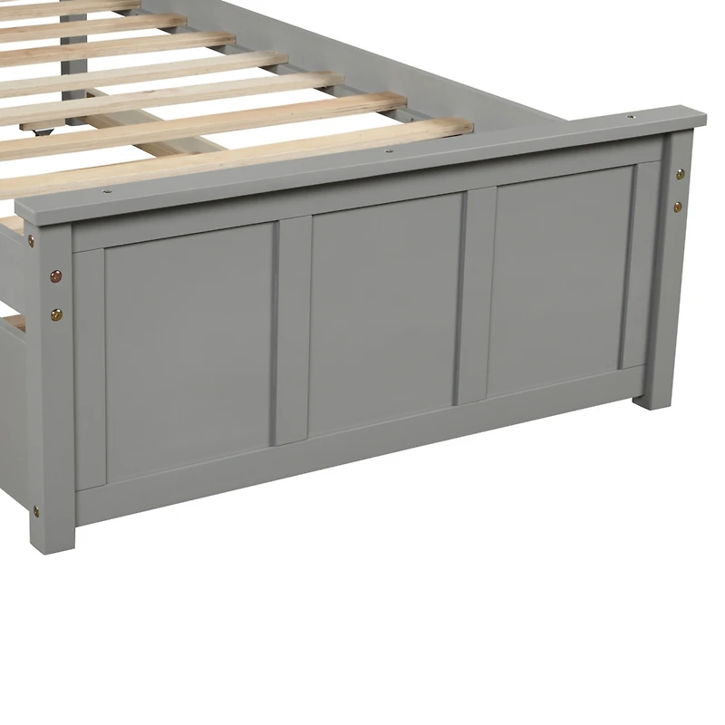 Streamdale Platform Bed With Twin Trundle, Frame