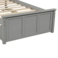 Streamdale Platform Bed With Twin Trundle, Frame