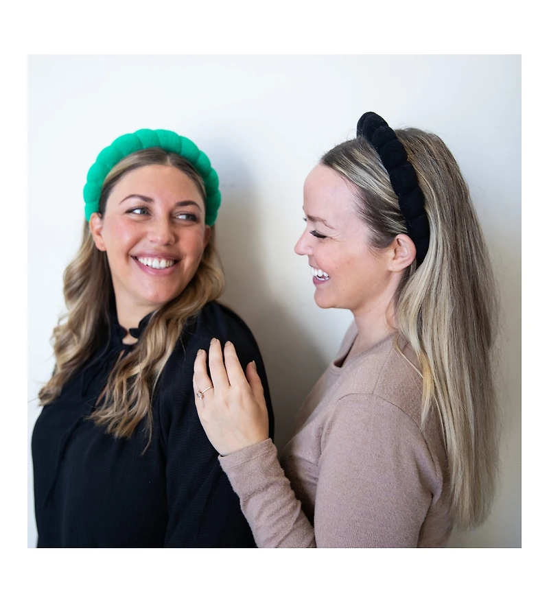 The Croissant Headband - Green
