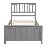 Streamdale Wood Platform Bed Twin