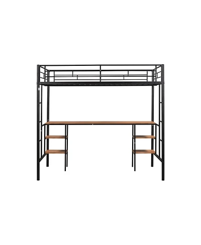 Simplie Fun Loft Bed With Table