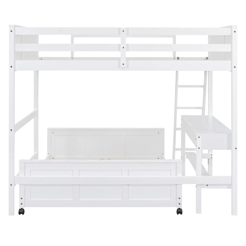 Streamdale Full Over Bunk Bed With Desk