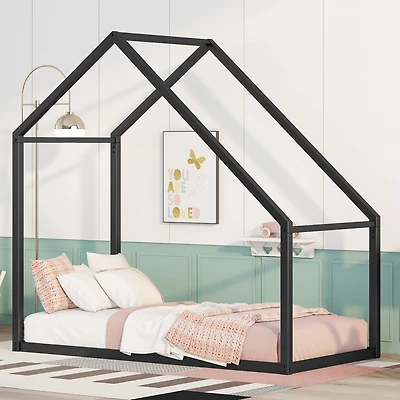 Streamdale Twin Metal House Bed Kids