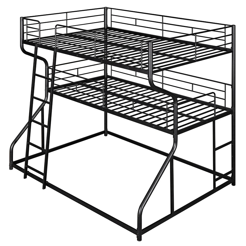 Streamdale Triple-Tier Bunk Bed with Extended Access