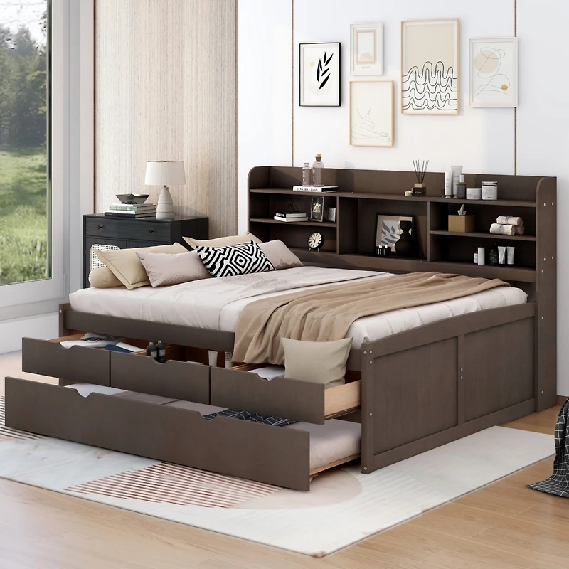Streamdale Full-Size Captain's Bed with Storage