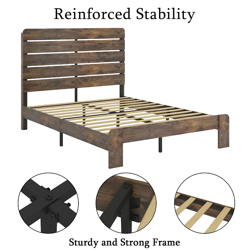 Streamdale Platform Bed Frame, Noise-Free, Easy Assembly