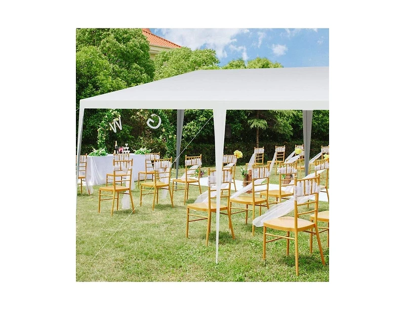 Slickblue 10 x 20 Feet Waterproof Canopy Tent with Tent Peg and Wind Rope